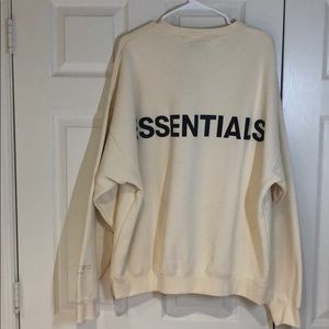 WORE ONCE Fear of God Essentials crew neck